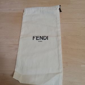Fendi dust bag 13"x6.5"
